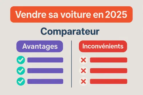 Vente d'une voiture en panne