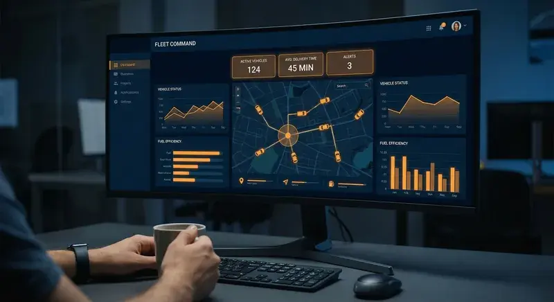 Tableau de bord gestion flotte automobile