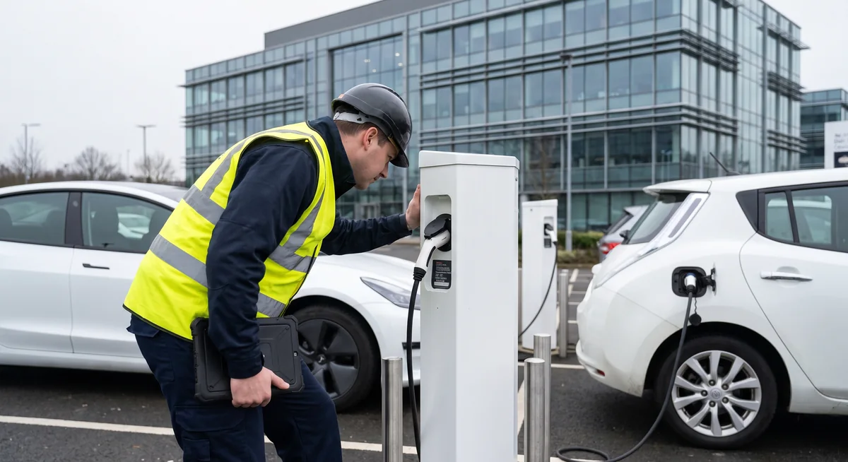 Maintenance IRVE pour entreprises et flottes de véhicules électriques