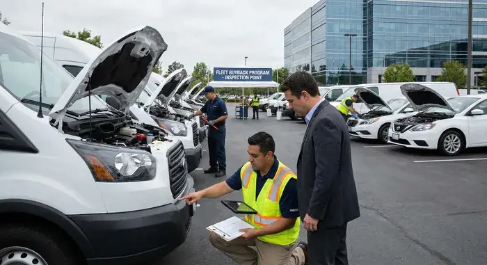 Rachat flotte véhicules entreprise