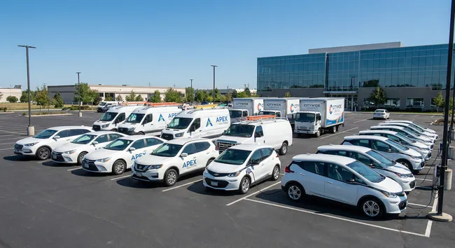 Types de véhicules de flotte rachetés