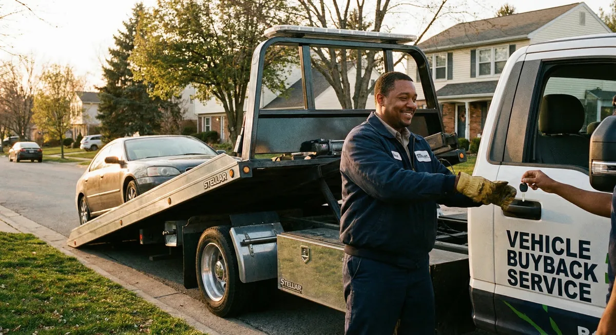 Enlèvement gratuit de véhicule pour rachat - Camion plateau professionnel InterCar