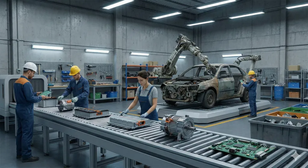 Centre de traitement VHU moderne