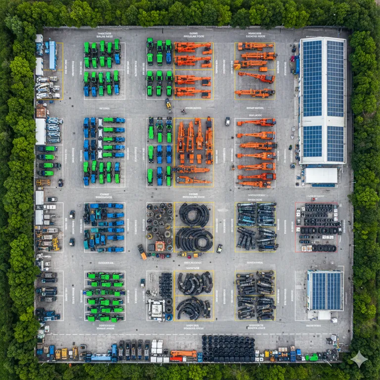 Centre de recyclage engins chantier