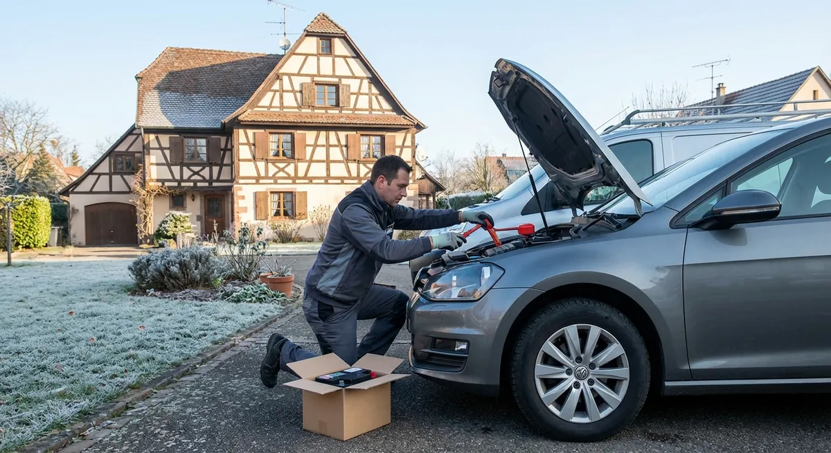 Changement de batterie véhicule hybride à domicile à Strasbourg
