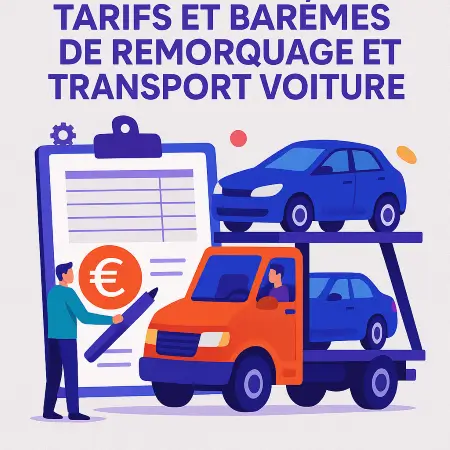 Aperçu – Tarifs & barèmes de remorquage et transport longue distance
