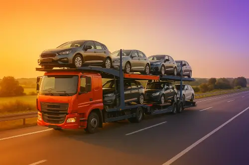 Aperçu – Options de transport de voiture (groupé, express, remorquage, convoyage)